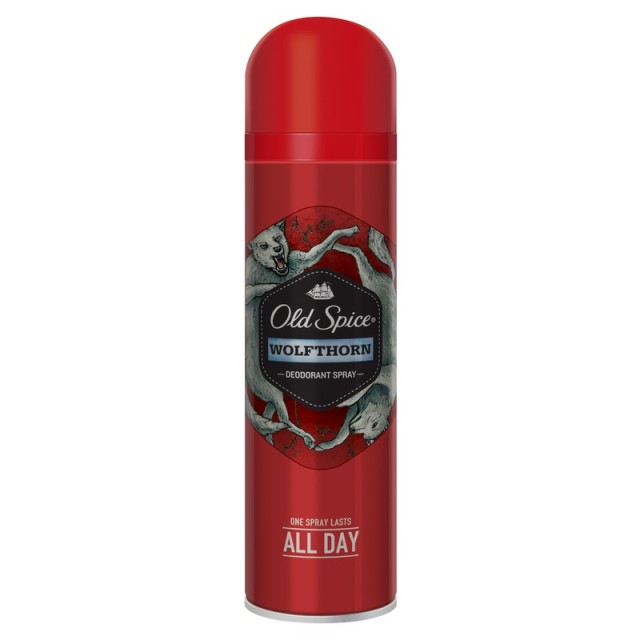 Old Spice Wolfthorn Αποσμητικό Σπρέι για Άντρες 150ml