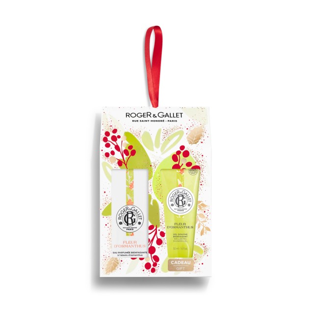 Roger&Gallet Set Fleur D'Osmanthus Eau Parfumee Bienfaisante 30ml + Δώρο Fleur D'Osmanthus Gels Douche Bienfaisants 50ml