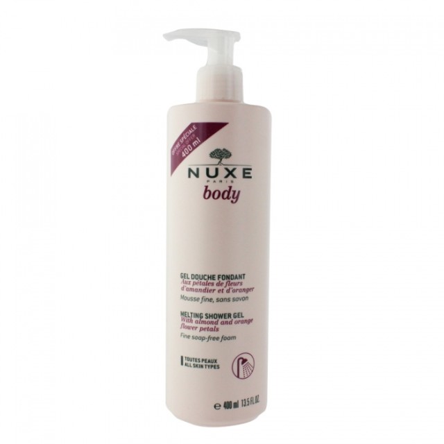 Nuxe Body Melting Shower Gel for All Skin Types 400ml