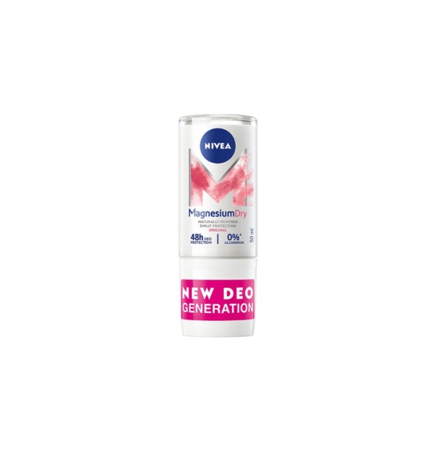 Nivea Deo Magnesium Dry Original Roll-On 48h Γυναικείο Αποσμητικό 50ml