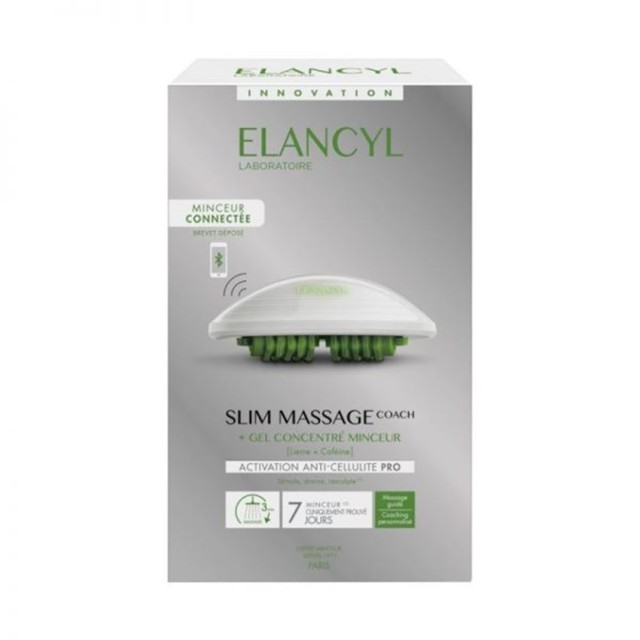 Elancyl Slim Massage Coach Communicate with your Smartphone + Slimming Concentrate Gel 200ml