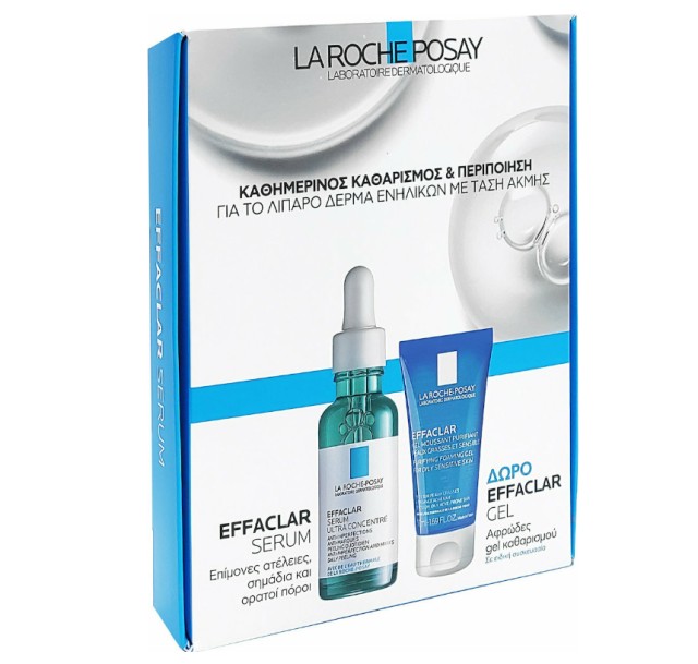 La Roche Posay Set Effaclar Serum Ultra Concentrated 30ml + Δώρο Effaclar gel 50ml