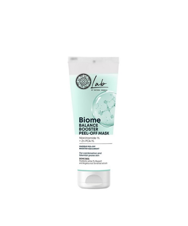 Natura Siberica Lab Biome Balance Booster Peel Off Μάσκα Προσώπου για Δέρμα με Ατέλειες 75ml