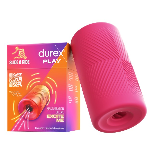 Durex Play Masturbation Sleeve Μανίκι Αυτοϊκανοποίησης 1 τμχ