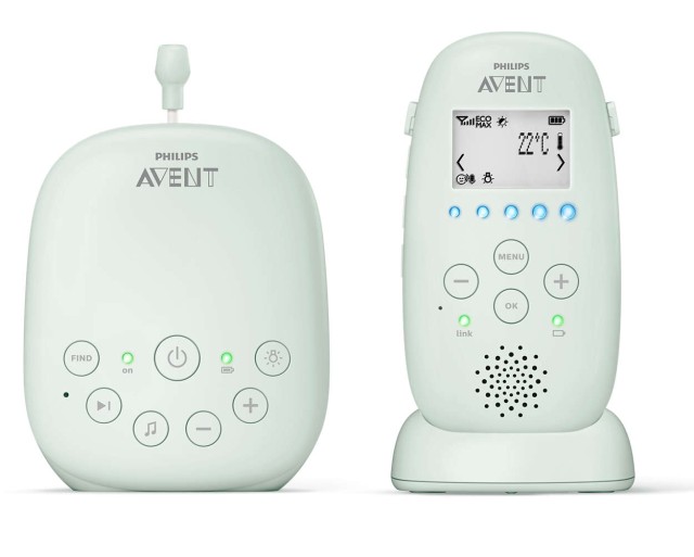 Avent Philips Σύσκευη Παρακολούθησης Μωρού Dect SCD721/26 1τμχ