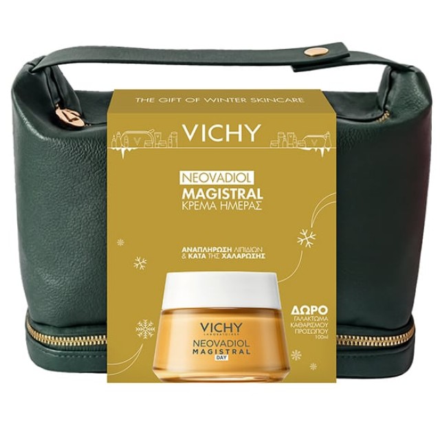 Vichy Set Neovadiol Magistral Κρέμα Ημέρας Αναπλήρωσης Λιπιδίων & Σύσφιξης 50ml & Purete Thermale 3in1 100ml +Δώρο Νεσεσέρ