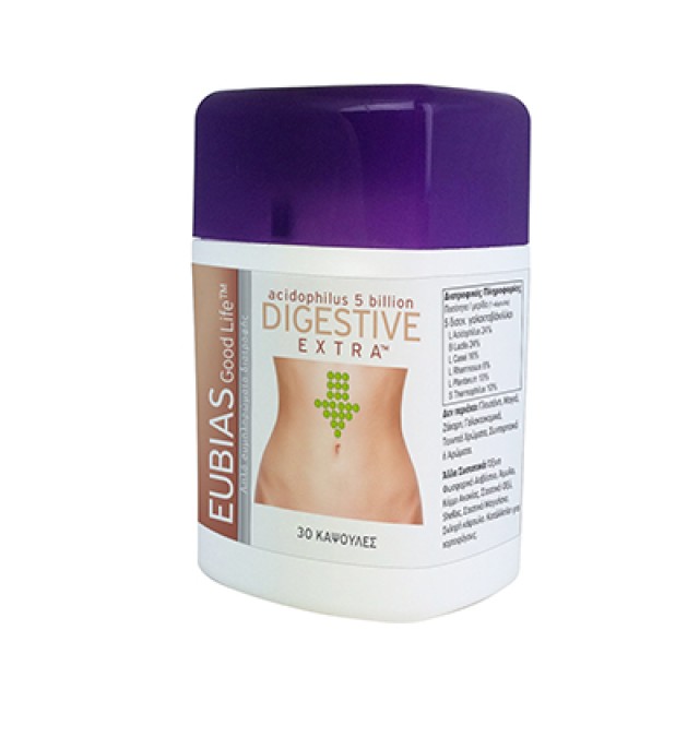 Superfoods Eubias Good Life Acidophilus 5 Billion Digestive Extra 30Caps