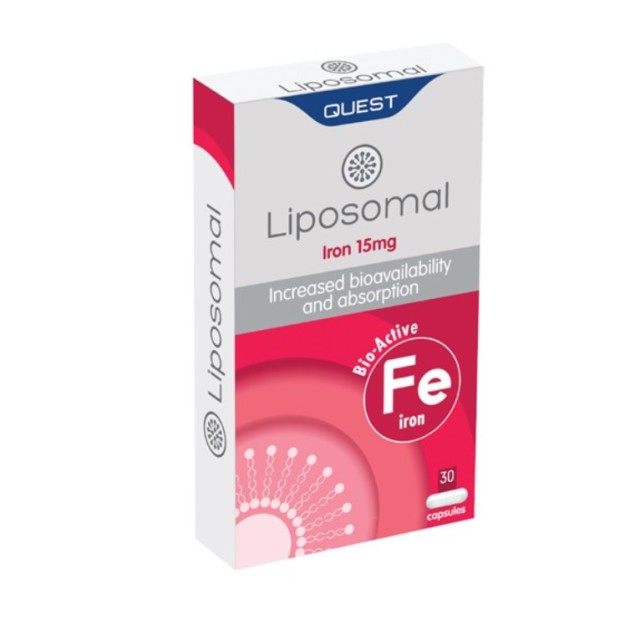 Quest Liposomal Iron 15mg 30caps