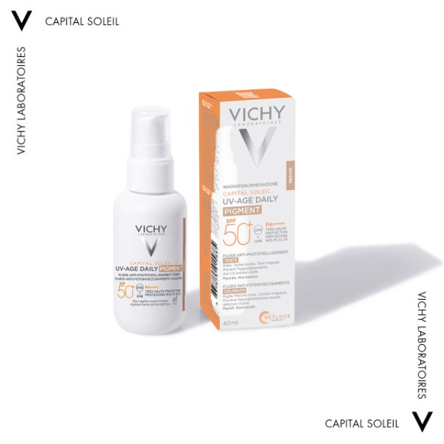 Vichy Capital Soleil UV-Age Daily SPF50+ Pigment Medium 40ml