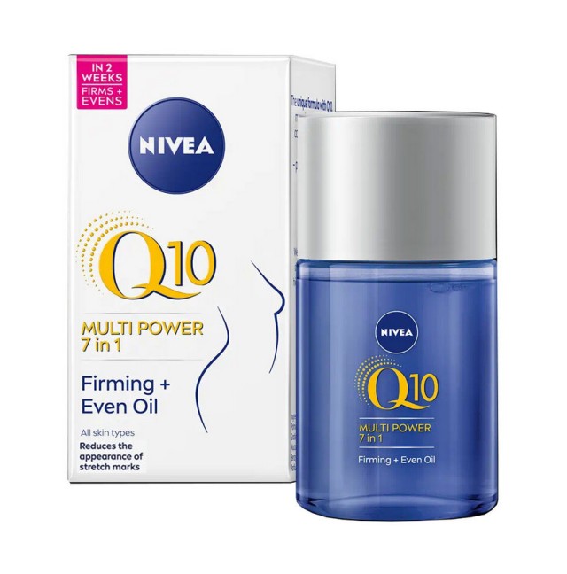 Nivea Q10 Multi Power 7in1 Body Firming Oil Έλαιο Σύσφιγξης Σώματος 100ml