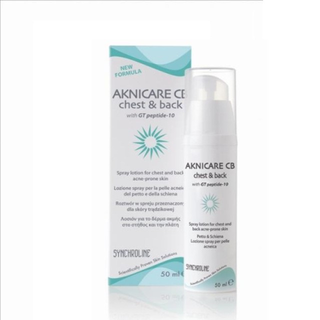Synchroline Dermocare Aknicare CB Chest and Back. 50ml