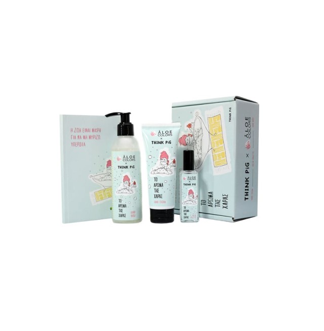 Aloe+ Colors το Άρωμα της Χαράς Think Pig Hand Wash 200ml + Think Pig Hand Cream 80ml + Think Pig Eau De Toilette 30ml