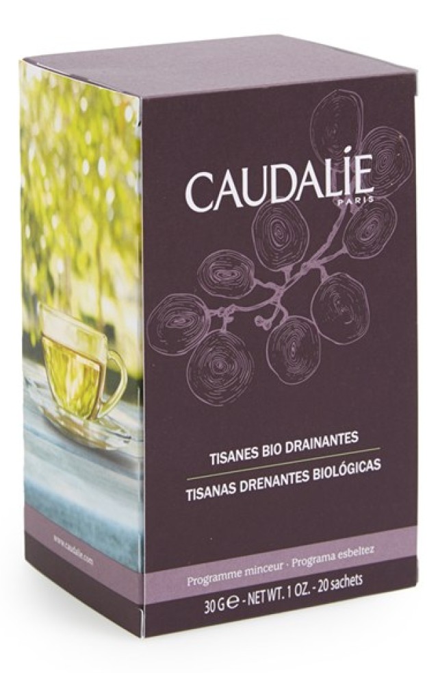 CAUDALIE Tisanes Bio Drainantes 30gr (20 sach.)