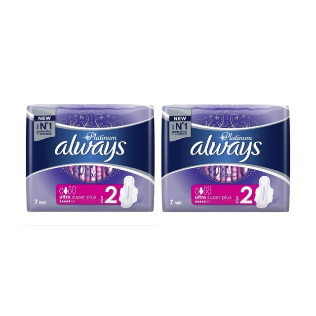 Always Platinum Ultra Long Plus (1+1 ΔΩΡΟ) 14 τμχ.