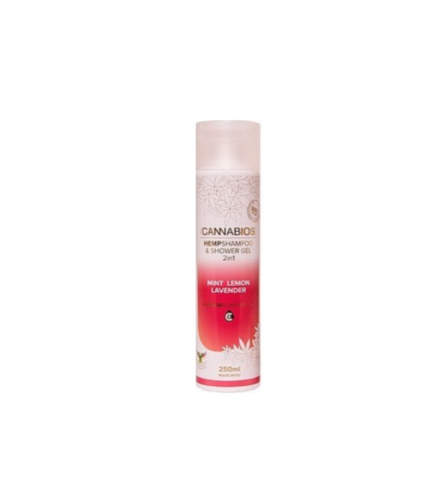 Cannabios Hemp Shampoo & Shower Gel 250ml