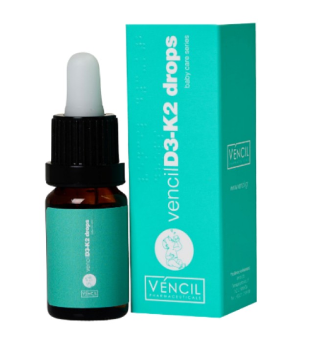 Vencil D3-K2 Drops 10ml