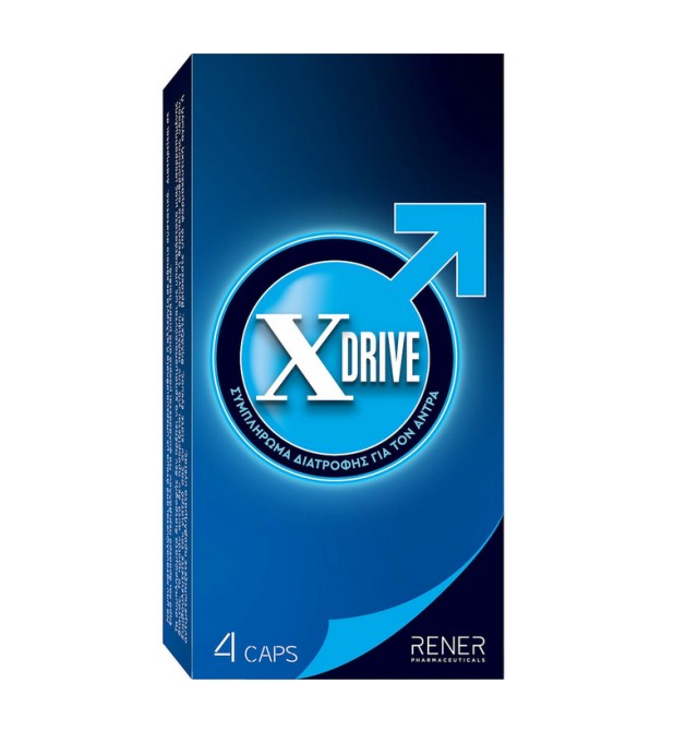 XDrive Συμπλήρωμα Διατροφής για τoν Άνδρα 4 Κάψουλες