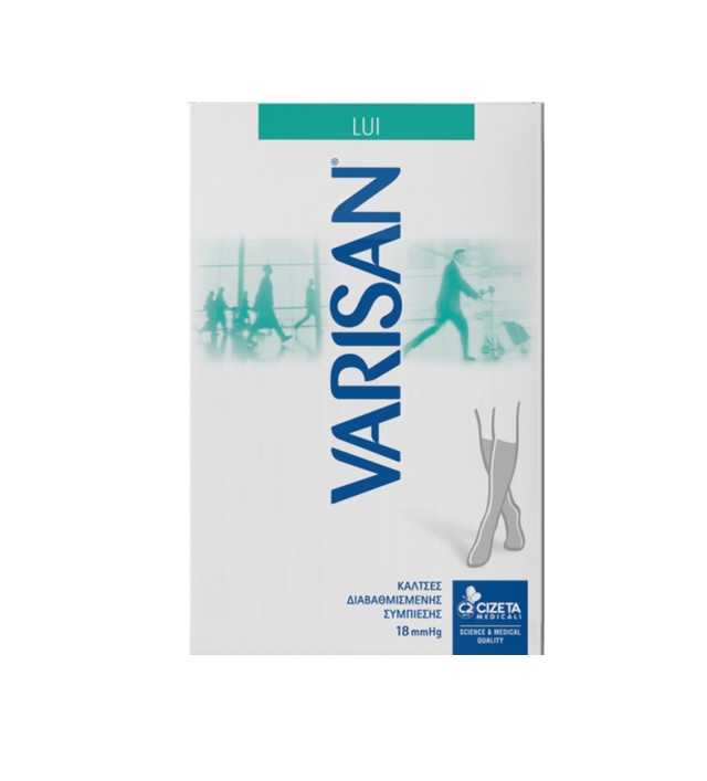 Varisan Lui Κάλτσες Διαβαθμισμένης Συμπίεσης 18 mmHg 161 Bianco No 4