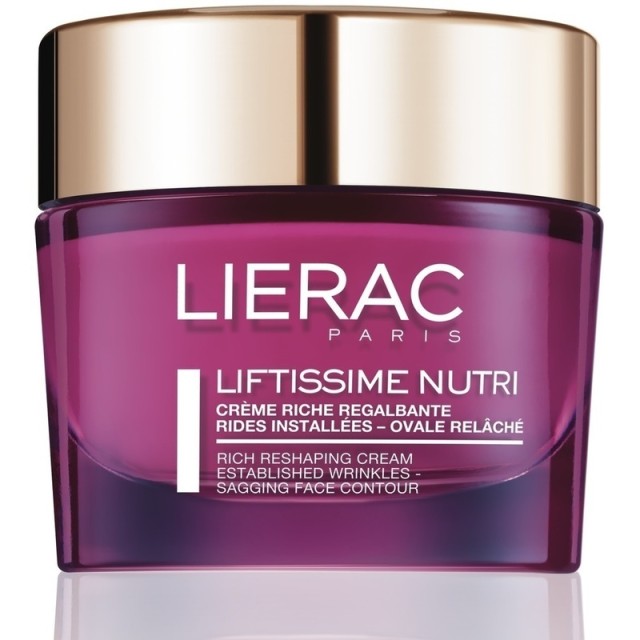 LIERAC Liftissime Nutri Πλούσια Κρέμα Επανασμίλευσης 50ml