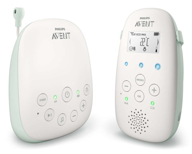 Avent Philips Σύσκευη Παρακολούθησης Μωρού Dect SCD711/52 1τμχ