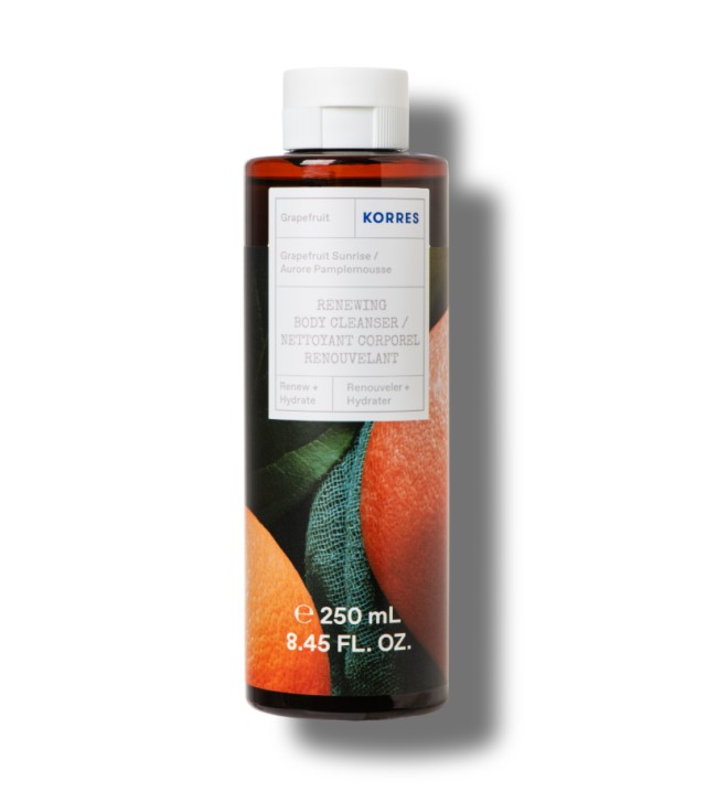 Korres Renewing Body Cleanser Grapefruit Αφρόλουτρο Σώματος 250ml