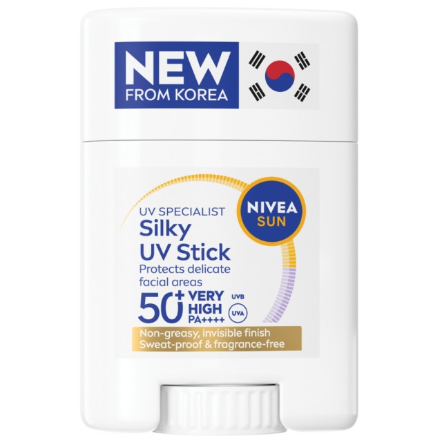 Nivea Sun UV Specialist Silky Face Stick Αντηλιακό Στικ Προσώπου SPF50+ 15g