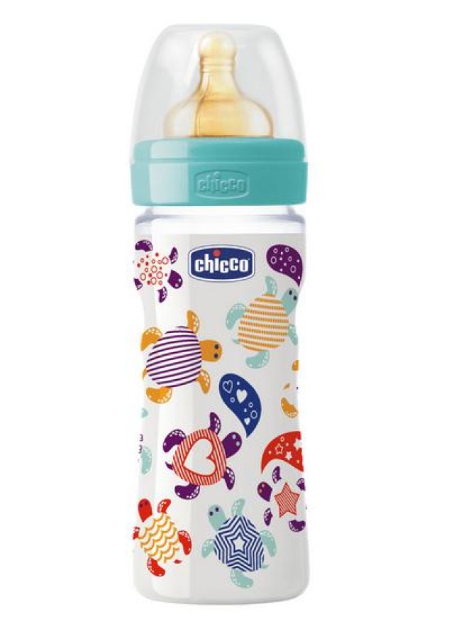 CHICCO ΜΠΙΜΠΕΡΟ ΠΛΑΣΤΙΚΟ WELL BEING 250ML ΘΚ ΡΥΘΜΙΖΟΜΕΝΗ ΡΟΗ Ironic