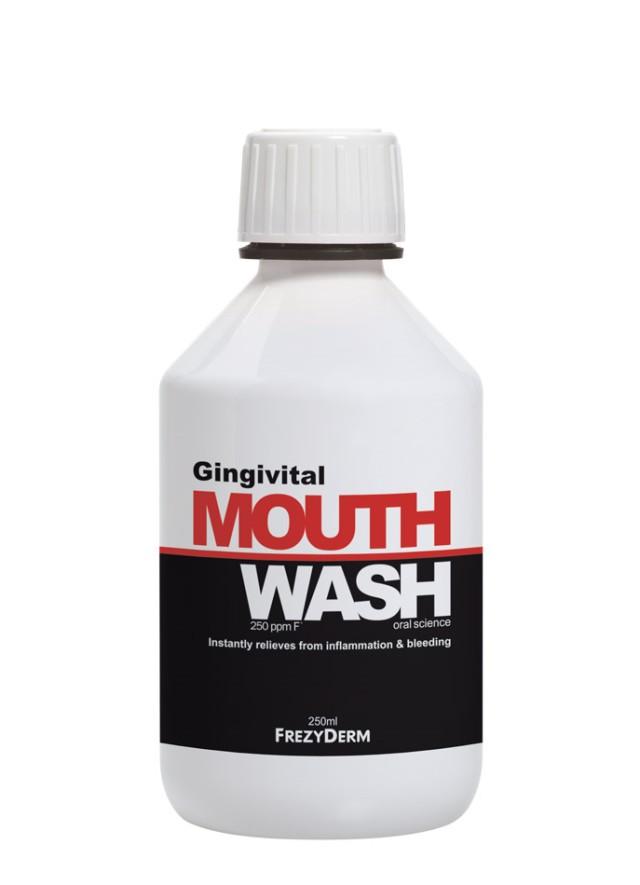 Frezyderm - GINGIVITAL MOUTHWASH Στοματικό διάλυμα για προστασία από ουλίτιδα 250ml