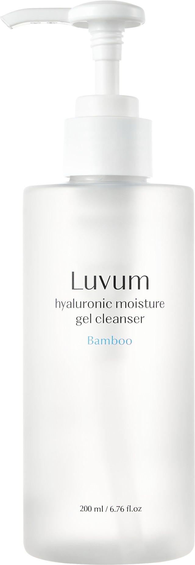 Luvum Bamboo Hyaluronic Moisture Gel Cleanser Καθαριστικό Προσώπου 200ml