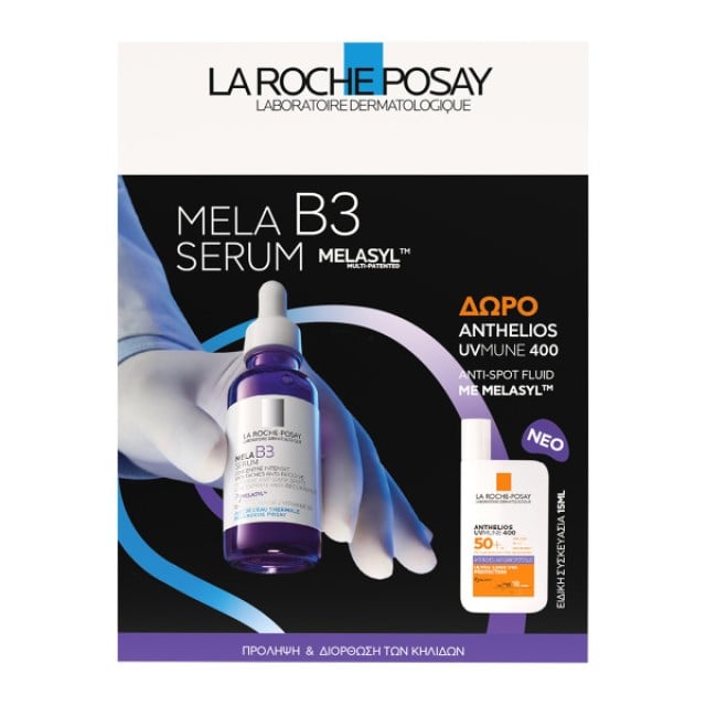 La Roche Posay Set Mela B3 Serum 30ml & Anthelios UVMune 400 Anti-Spot Fluid spf50+ 15ml