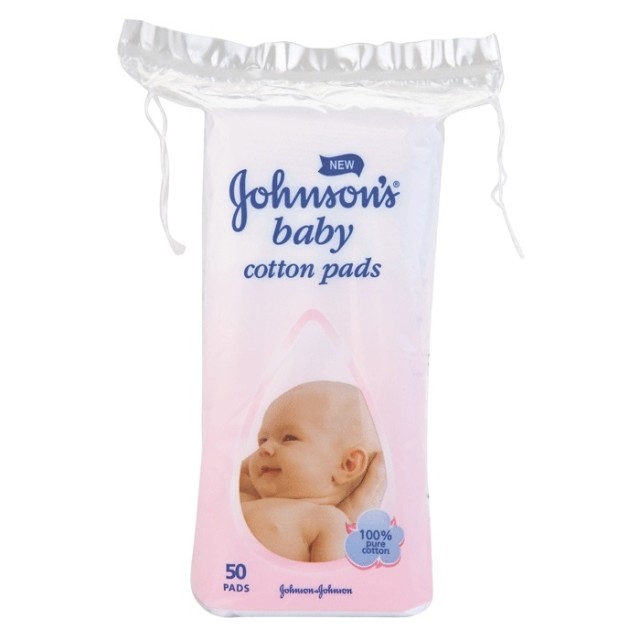 Johnson's Baby Cotton Pads 50τμχ