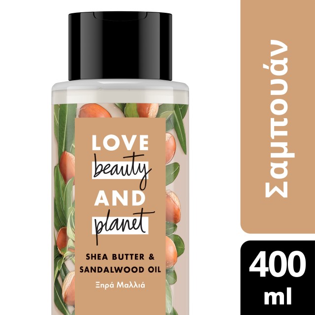 Love Beauty and Planet ΣΑΜΠΟΥΑΝ SHEA BUTTER ΞΗΡΑ 400ML