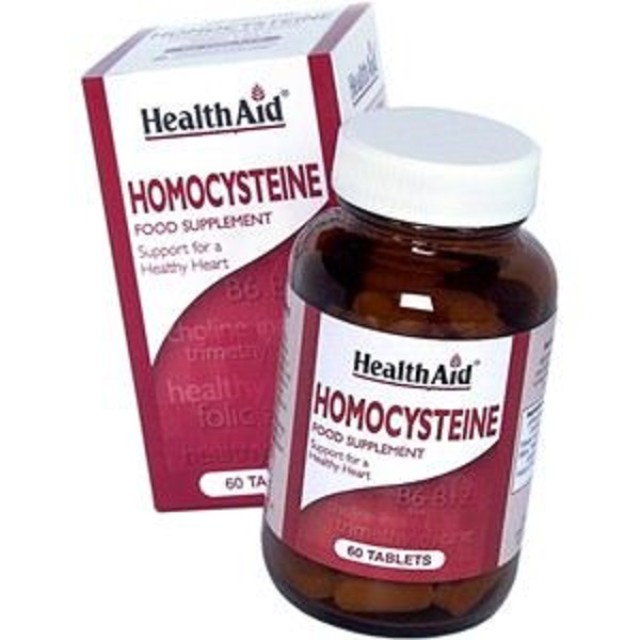 HEALTH AID HOMOCYSTEINE TABLETS 60'S