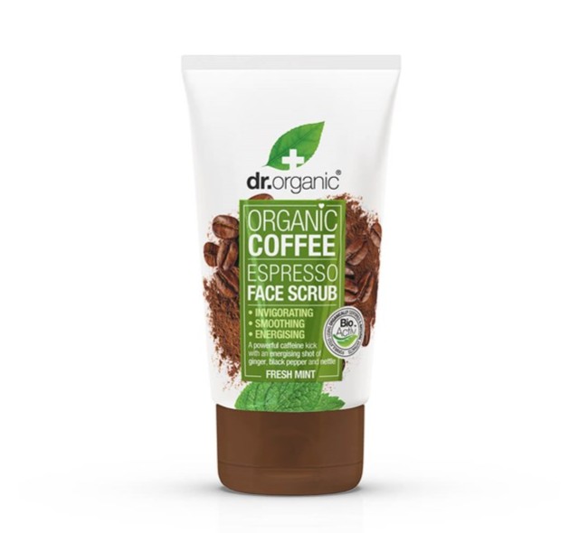 Dr.Organic Organic Coffee Espresso Mint Face Scrub 125ml
