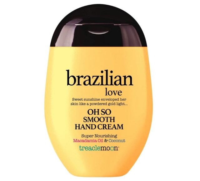Treaclemoon Brazilian Love Smooth Hand Cream Ενυδατική Κρέμα Χεριών με Άρωμα Γκουαρανά 75ml