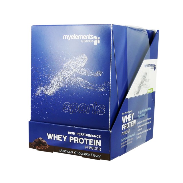 My Elements Sports High Performance Whey Protein Συμπλήρωμα Διατροφής με Γεύση Σοκολάτα 10X30gr 1τμχ.
