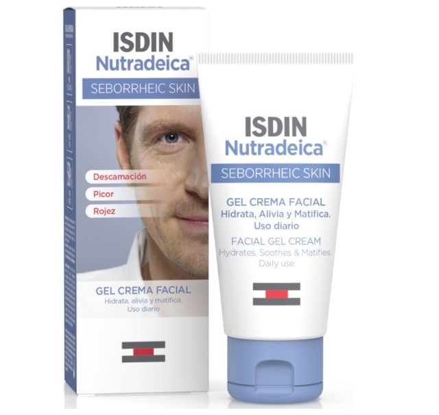 Isdin Nutradeica Seborrheic Skin Facial Gel-Cream Κρέμα Προσώπου για Σμηγματορρϊκό Δέρμα 50ml