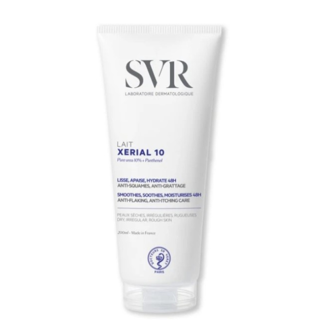 SVR Xerial 10 Lait Γαλάκτωμα Λείανσης με Ουρία 200ml