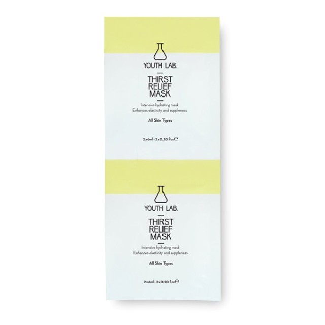 Youth Lab Thirst Relief Mask for All Skin Types 2x6ml