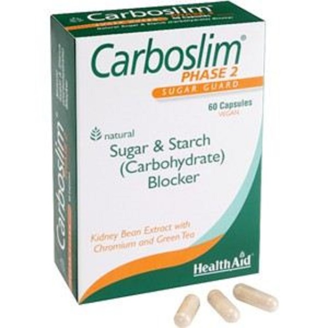 HEALTH AID CARBOSLIM (PHASE 2) CAPSULES 60'S