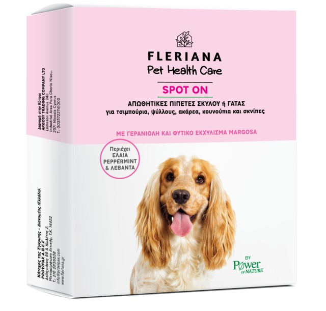 Fleriana Pet Health Care Spot On 3 x 5ml