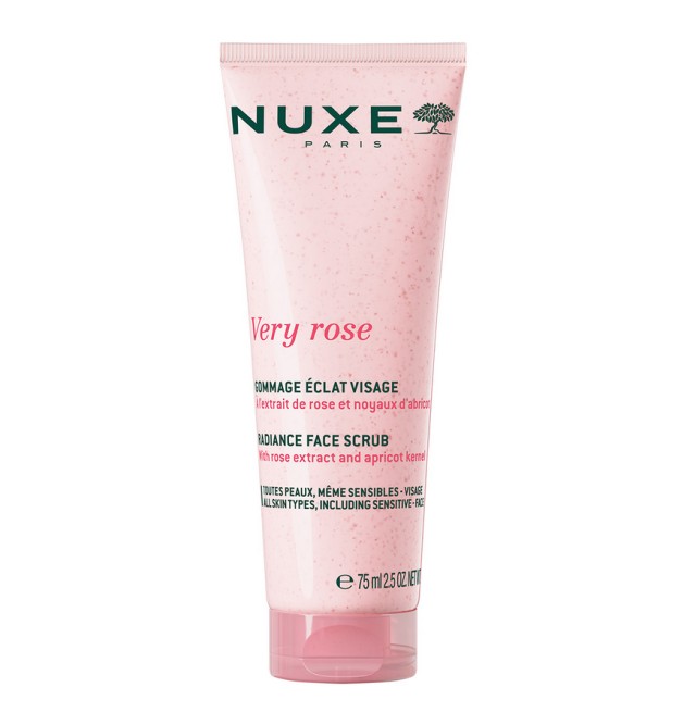 Nuxe Very Rose Radiance Face Scrub Απολεπιστικό Προσώπου 75ml