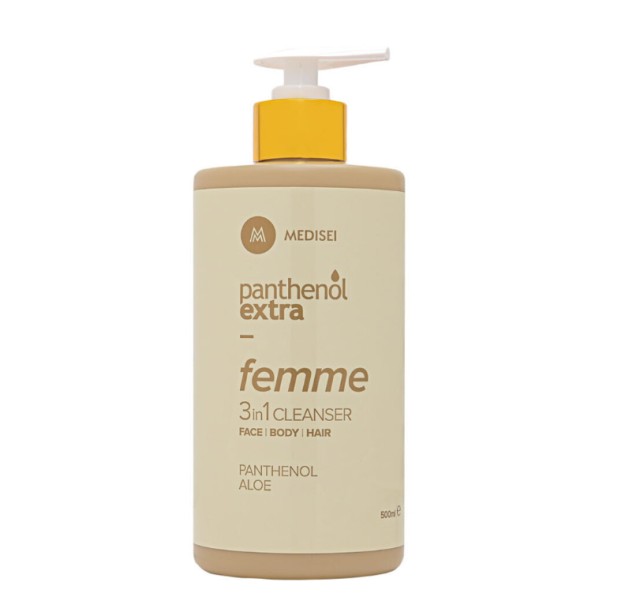 Medisei Panthenol Extra Femme 3in1 Cleanser Γυναικείο με Ανατολίτικο Άρωμα & Νότες Βανίλιας 500ml