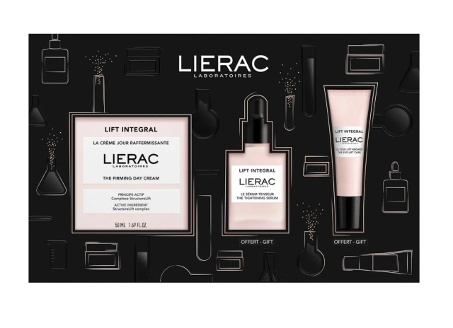 Lierac Set Lift Integral The Firming Day Cream Συσφικτική Κρέμα Ημέρας με Αποτέλεσμα Lifting 50ml + Δώρο Lift Integral The Tightening Serum 15ml + Lift Integral The Eye Lift Care 7,5ml