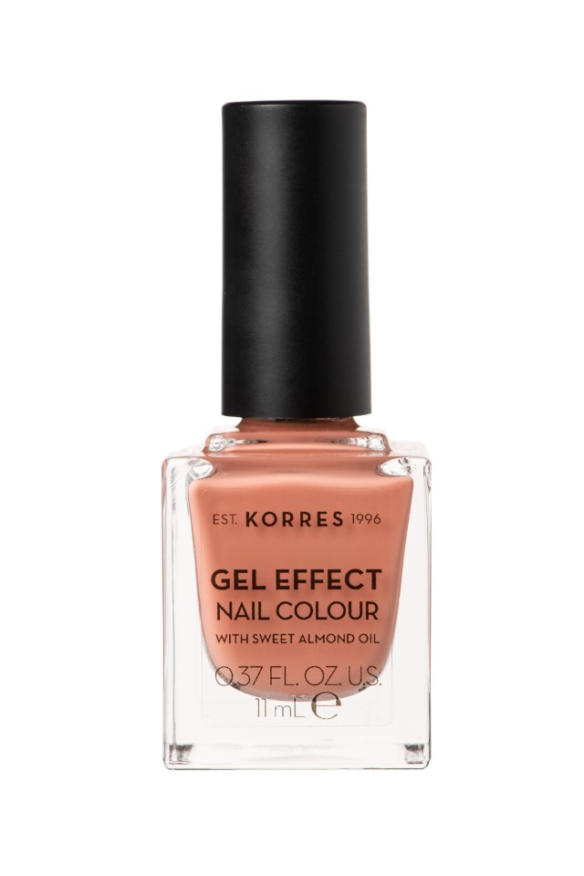 Korres Gel Effect Nail Colour 42 Peaches N'Cream 11ml