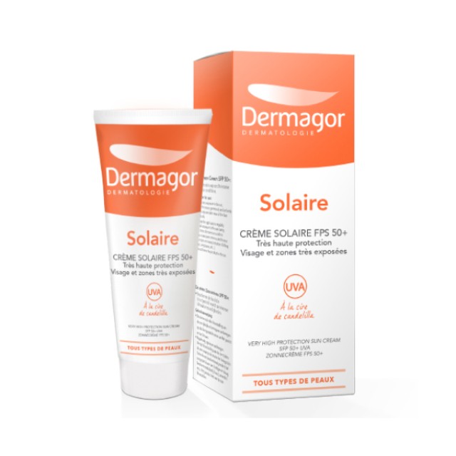 Inpa Dermagor Creme Solaire SPF50+ Αντηλιακό  για το Πρόσωπο & το Σώμα για Όλη την Οικογένεια, 100ml