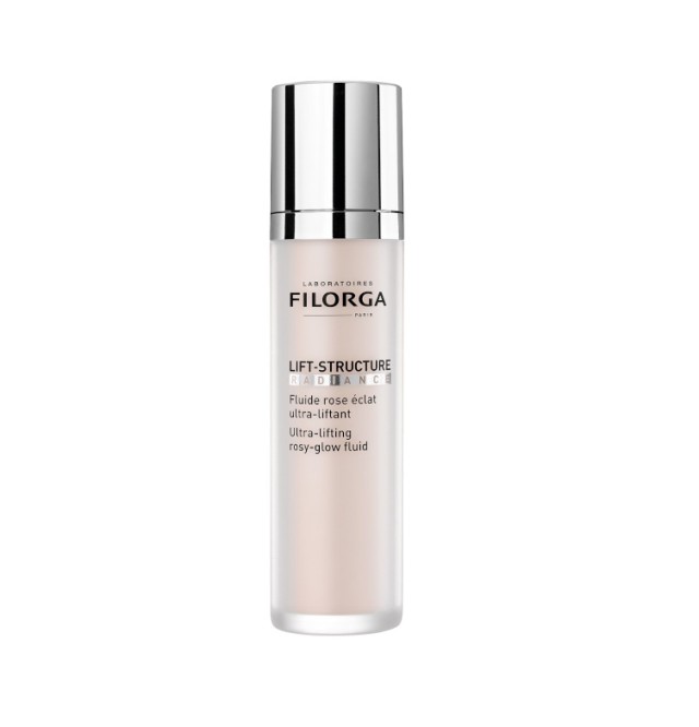 Filorga LIFT STRUCΤ RADIANCE FLUID: Eξαιρετικά ρευστή υφή fluid με ροζ λάμψη. Αποτέλεσμα υγιούς και λαμπερής λάμψης στο δέρμα.  50gr