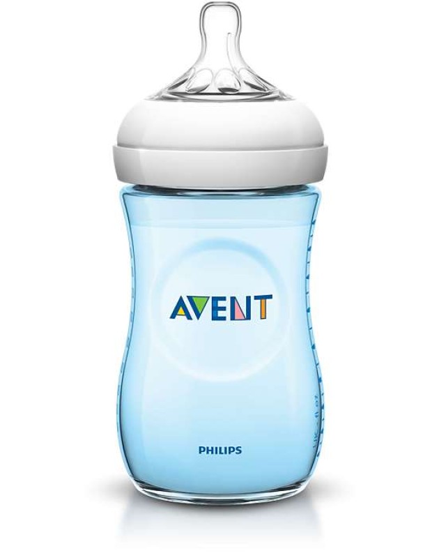 AVENT Natural Μπιμπερό 260ml - χωρίς BPA (ΜΠΛΕ) SCF695/17