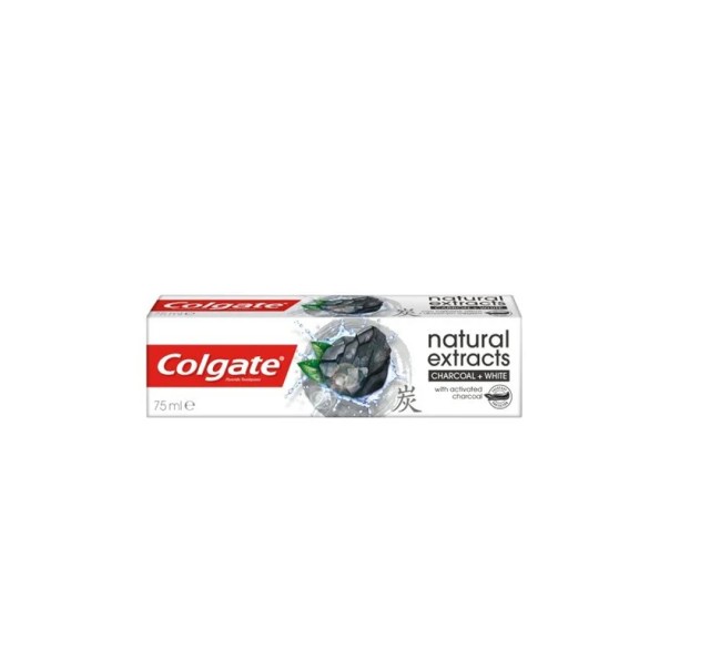 Colgate Natural Extracts Carbo & White with Active Charcoal 75ml