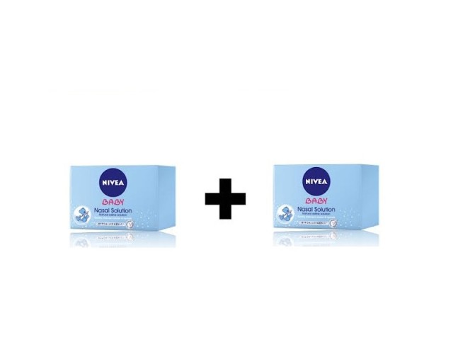 NIVEA BABY Φυσιολογικός Ορός Duo pack 24x5ml